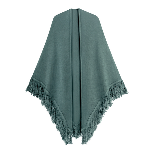 Chal Algodón Seda VERDE