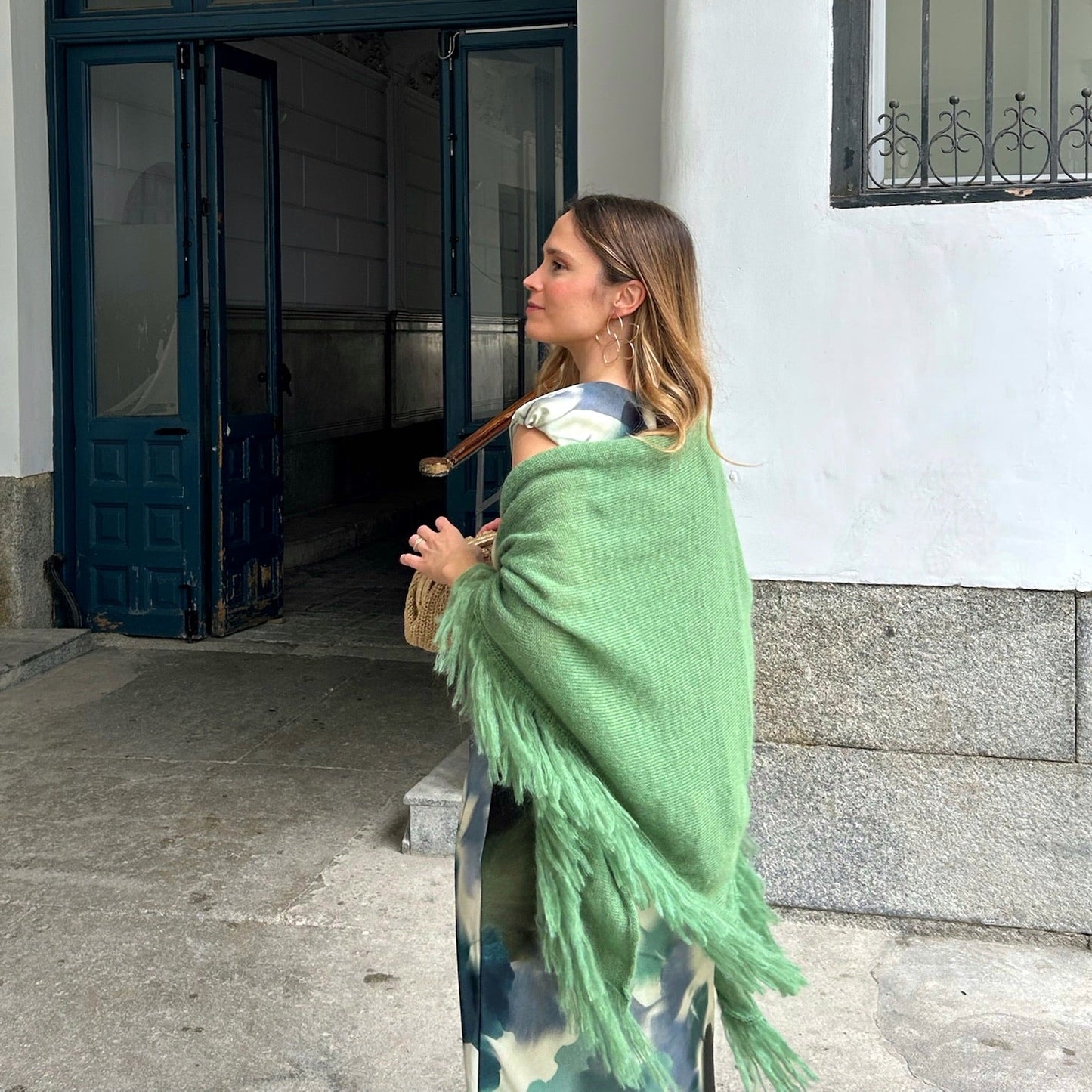 Chal VERDE PINO
