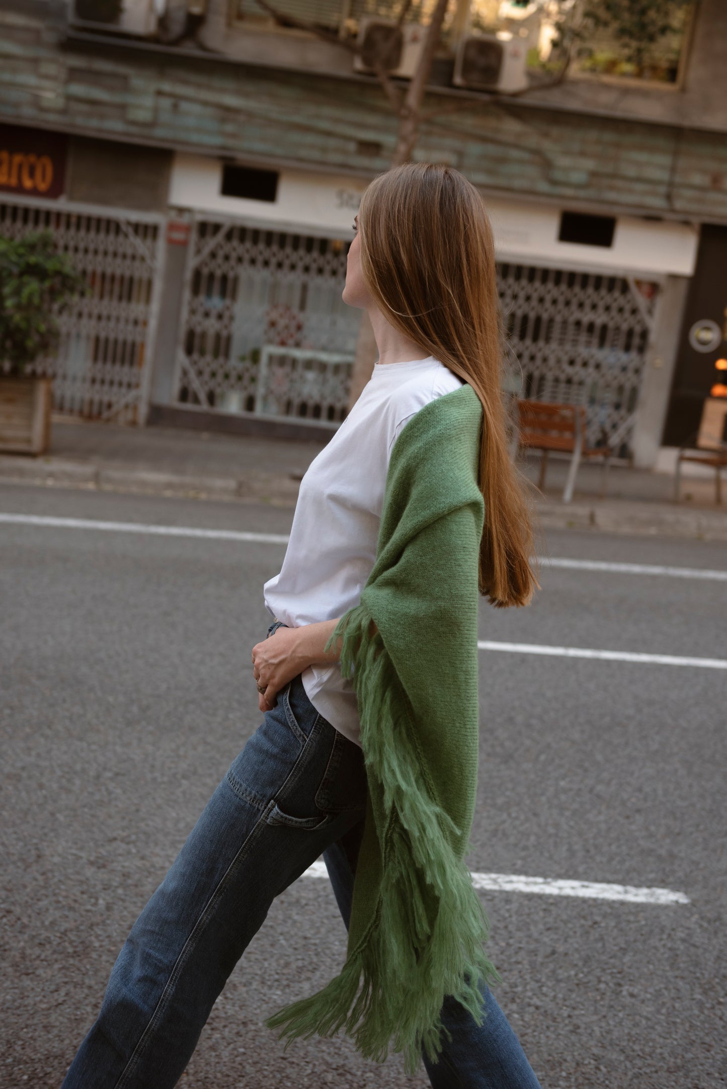 Chal VERDE PINO